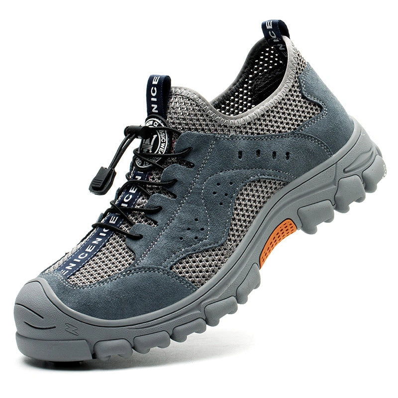 Anti-Puncture & Ultra-Comfortable Safety Sneakers grey