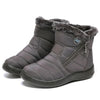Anti-Slip Winter Boots with Warm Fur Lining - Unisex grey