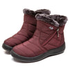 Anti-Slip Winter Boots with Warm Fur Lining - Unisex red