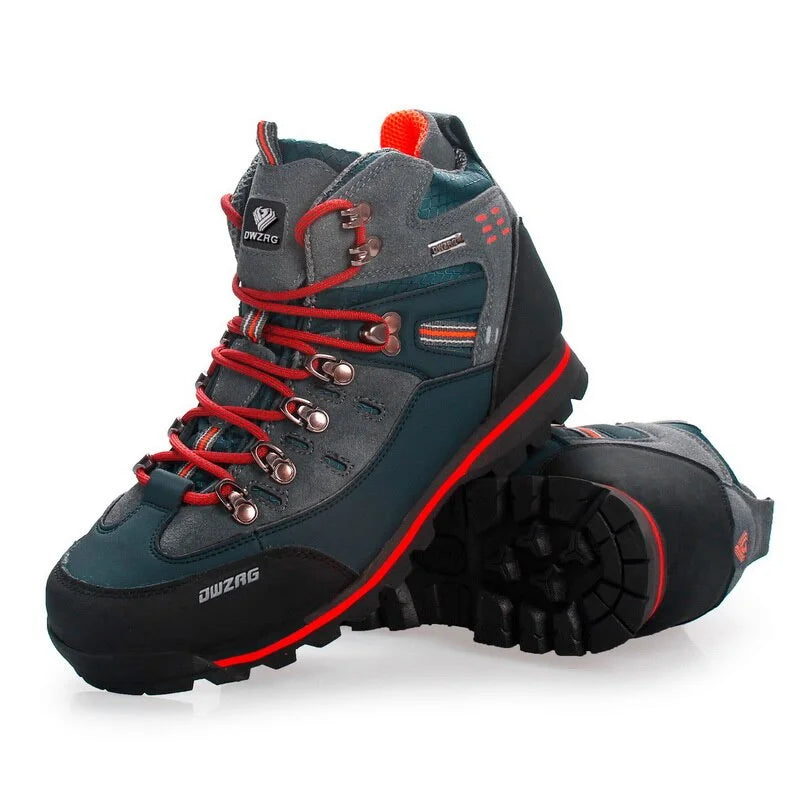 Anti-slip Hiking Shoes for Men – Trekking / Trail Shoes orange2