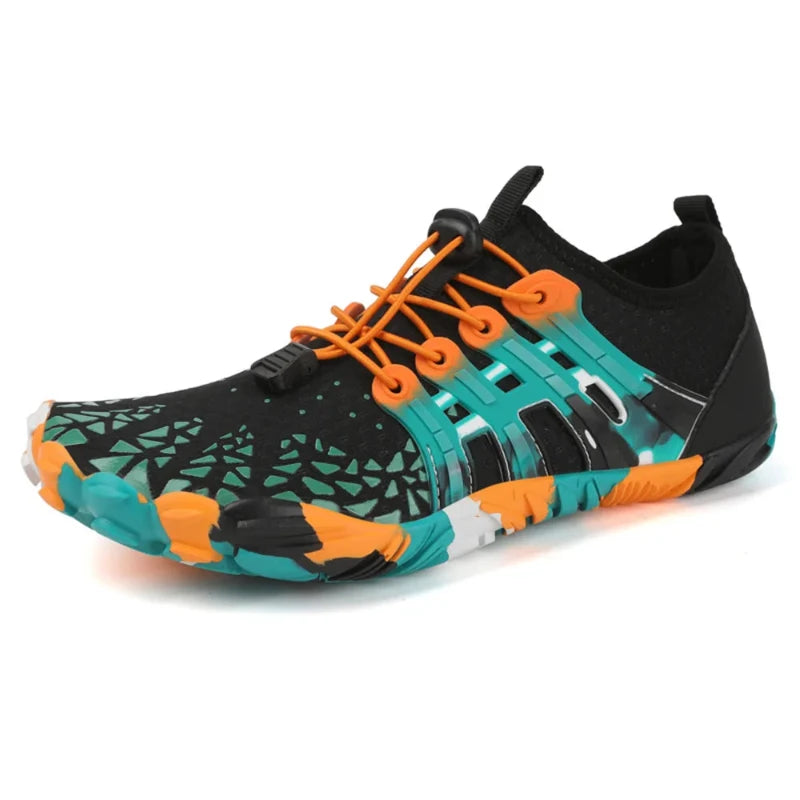 Barefoot Breathable & Flexible Aquatic Sneakers - For Kids and Adults black