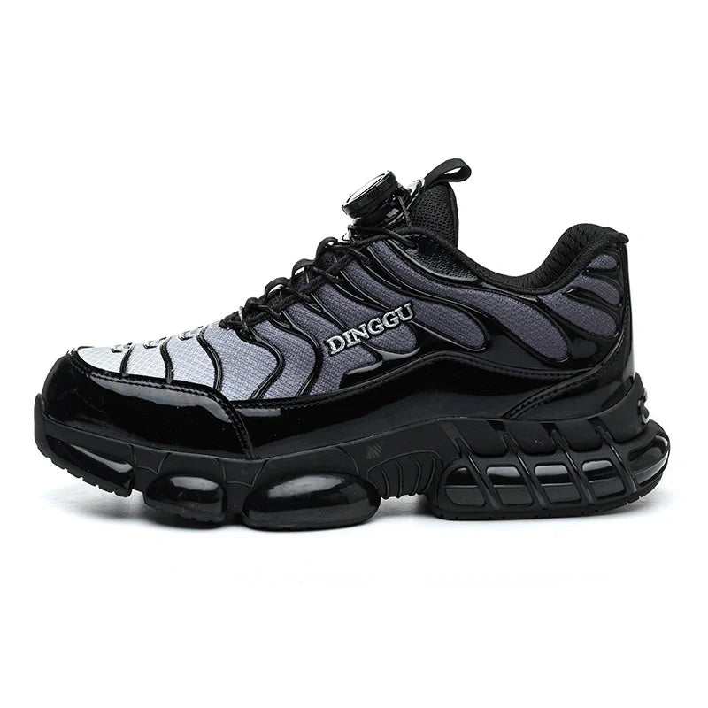 Lightweight Safety Trainers with Rotating Buckle grey