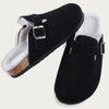 Boston comfortable & Warm Fur-Lined Slippers – Unisex black2
