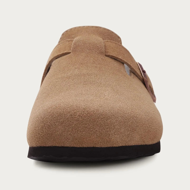 Boston comfortable & Warm Fur-Lined Slippers – Unisex brown3