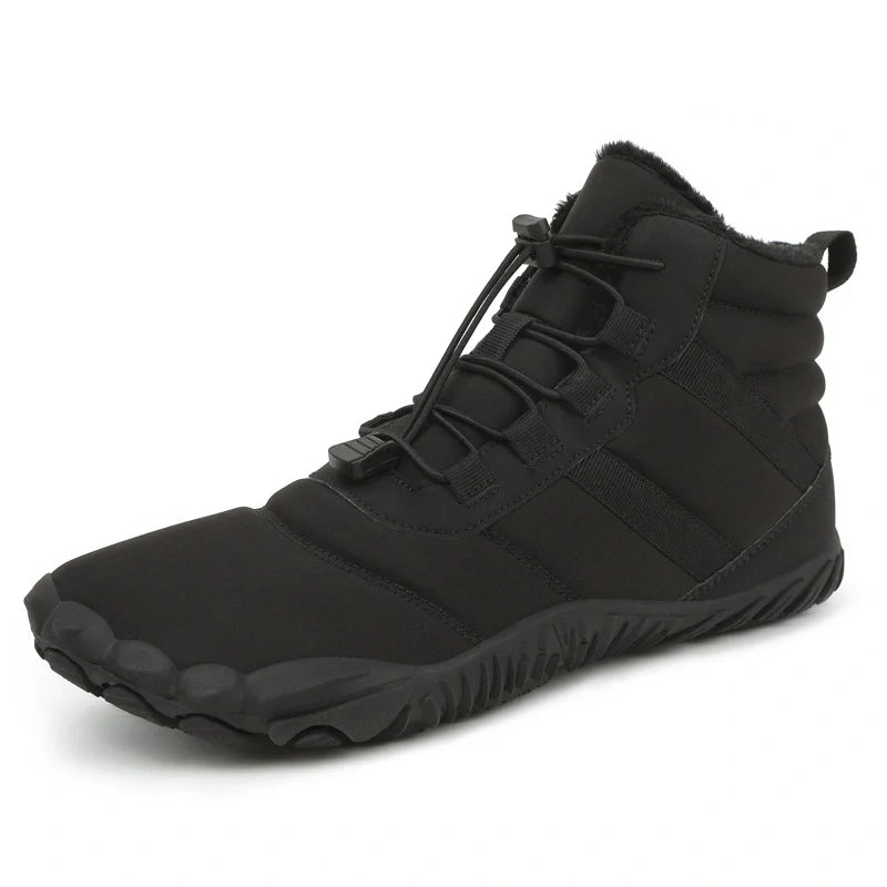 Warm Barefoot Winter Boots black