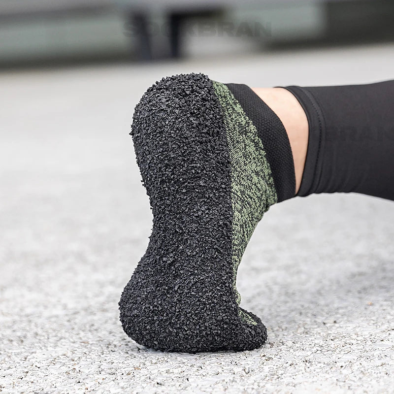 Breathable & Anti-Slip Barefoot Socks - Unisex green