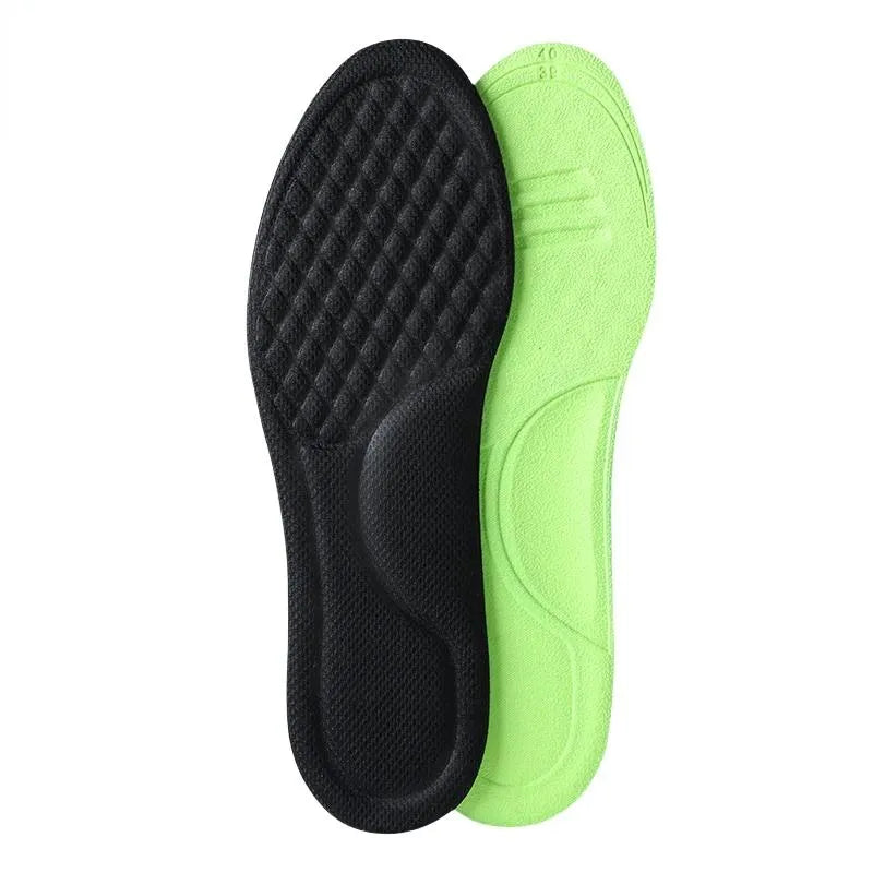 Breathable & Cushioned Orthopaedic Insoles black