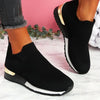 Breathable & Elegant Slip-On Sneakers black2