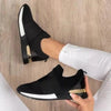 Breathable & Elegant Slip-On Sneakers black