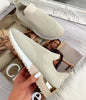 Breathable & Elegant Slip-On Sneakers khaki1