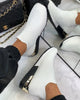 Breathable & Elegant Slip-On Sneakers white