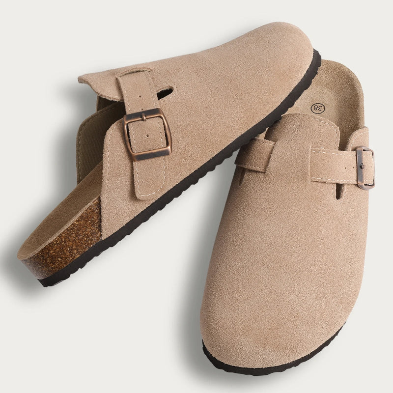 Breathable & Lightweight Boston Clog Slippers - Unisex apricot2