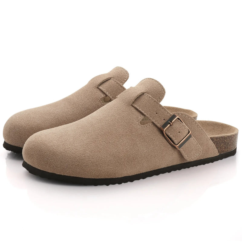 Breathable & Lightweight Boston Clog Slippers - Unisex apricot3