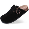 Breathable & Lightweight Boston Clog Slippers - Unisex black