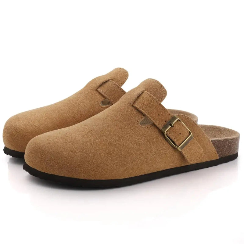Breathable & Lightweight Boston Clog Slippers - Unisex brown2