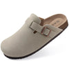 Breathable & Lightweight Boston Clog Slippers - Unisex gray