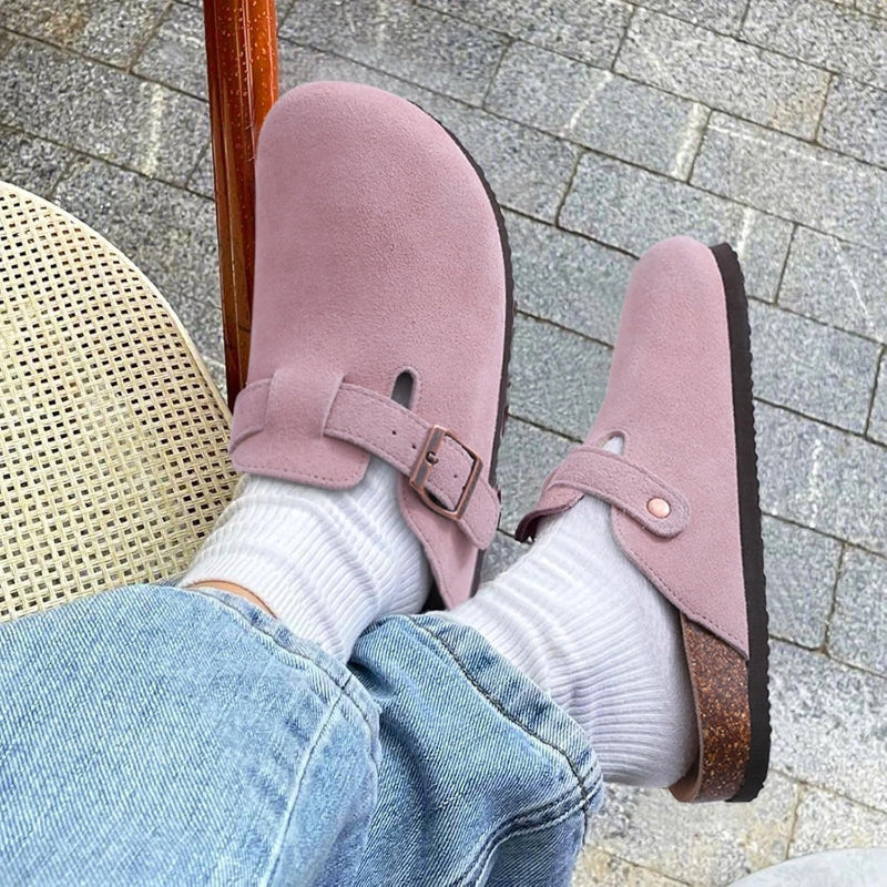 Breathable & Lightweight Boston Clog Slippers - Unisex pink1
