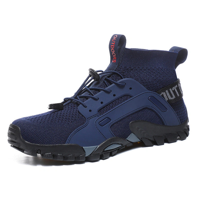 Breathable & Non-Slip Hiking Sneakers blue