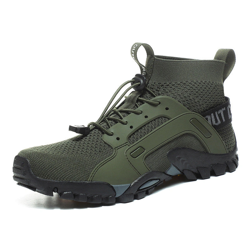 Breathable & Non-Slip Hiking Sneakers green