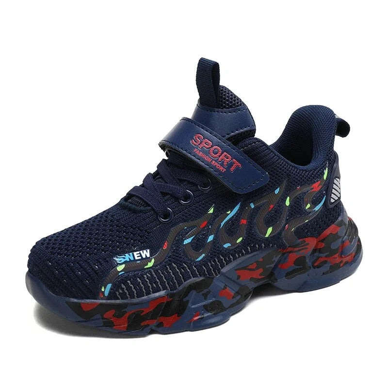 Breathable & Non-Slip Sneakers - For Kids blue2