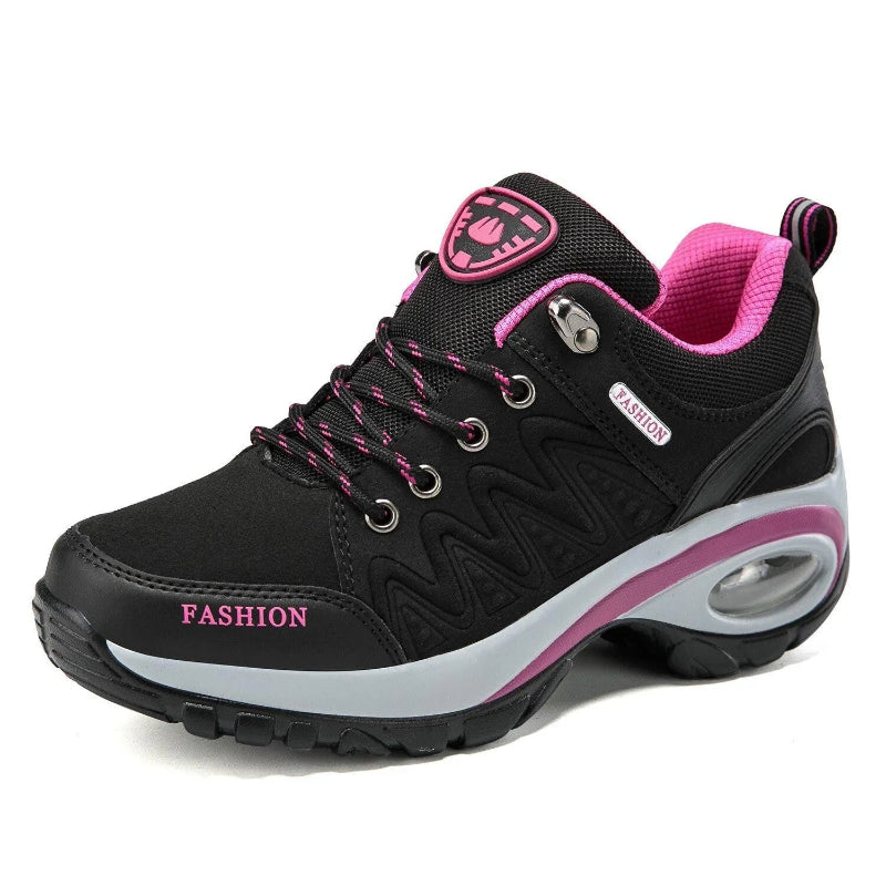 Breathable & Non-Slip Sneakers – For Women black