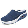 Breathable Orthopedic Diabetic Slippers - For Women darkblue 