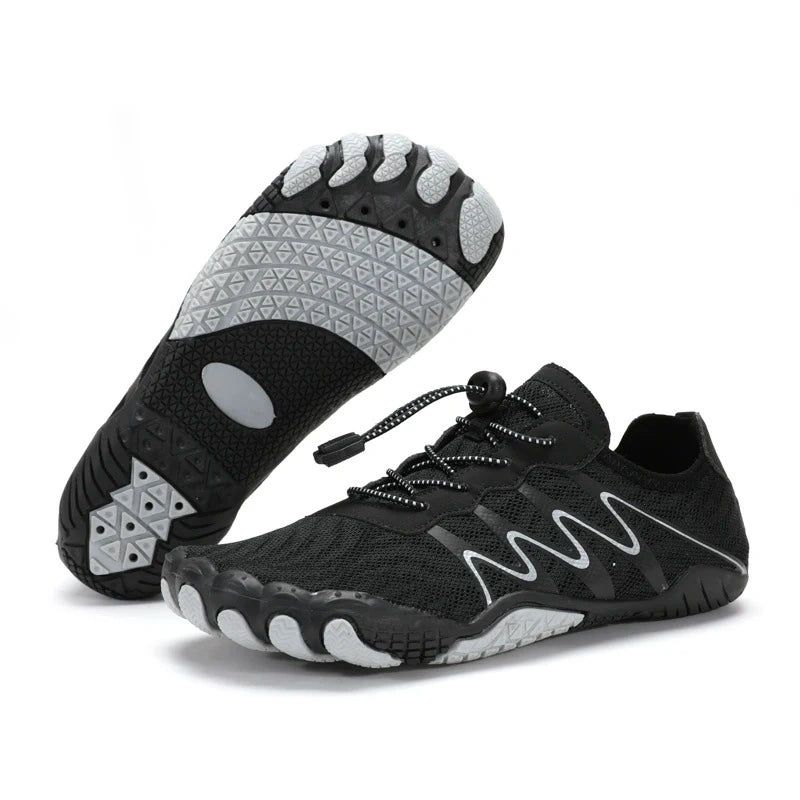 Breathable & Quick-Drying Barefoot Aquatic Sneakers black