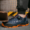 Breathable Safety Trainers with Steel Toe Cap orange4