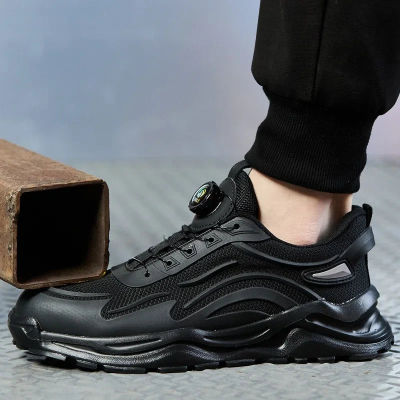 Breathable Safety Trainers with Twist-Lock Closure3