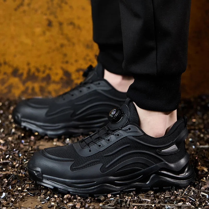 Breathable Safety Trainers with Twist-Lock Closure4