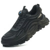 Breathable Safety Trainers with Twist-Lock Closure