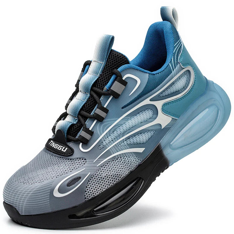 Breathable & Shock-Absorbing Safety Trainers