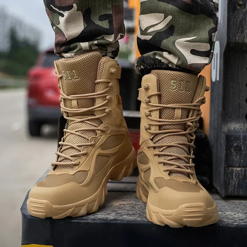 Breathable Tactical Hiking Boots sand1