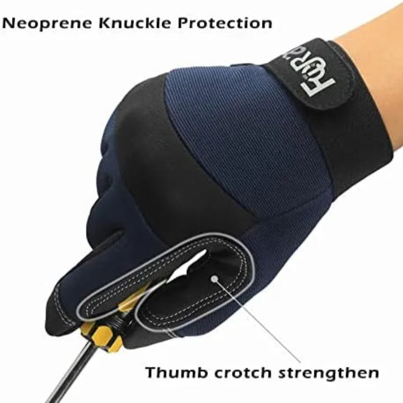Breathable & Touchscreen-Compatible Work Gloves1