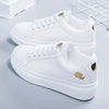 Breathable Trainers with Embroidered Flowers gold6