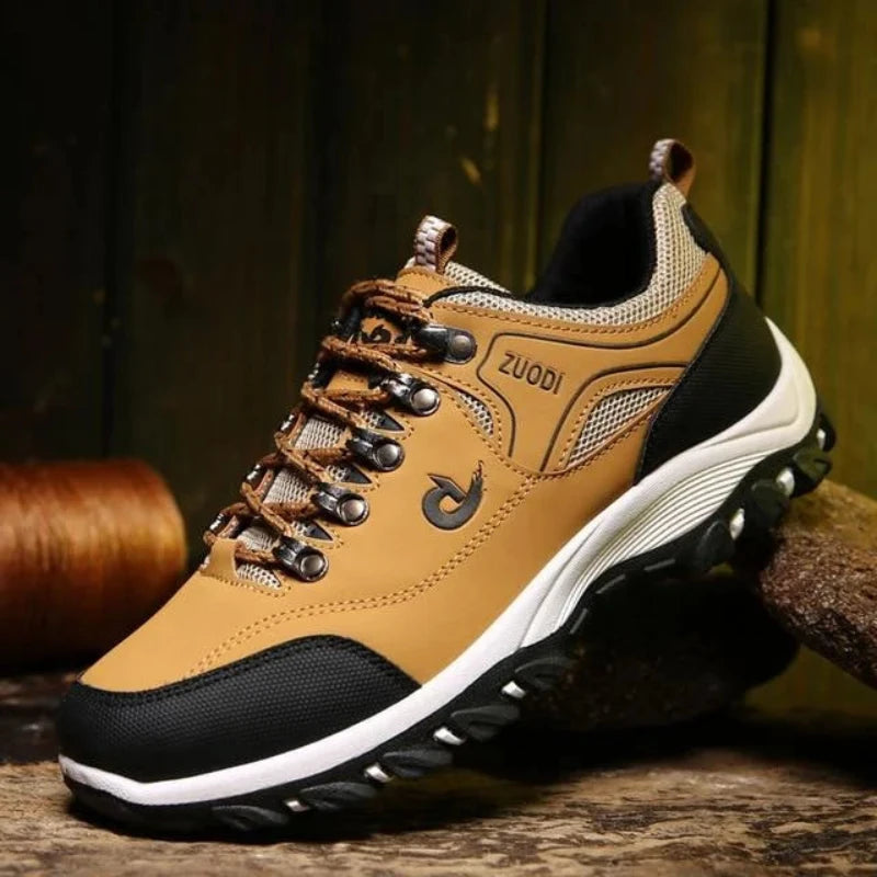 Breathable and Anti-Slip Hiking & Trekking Sneakers - For Women brown3