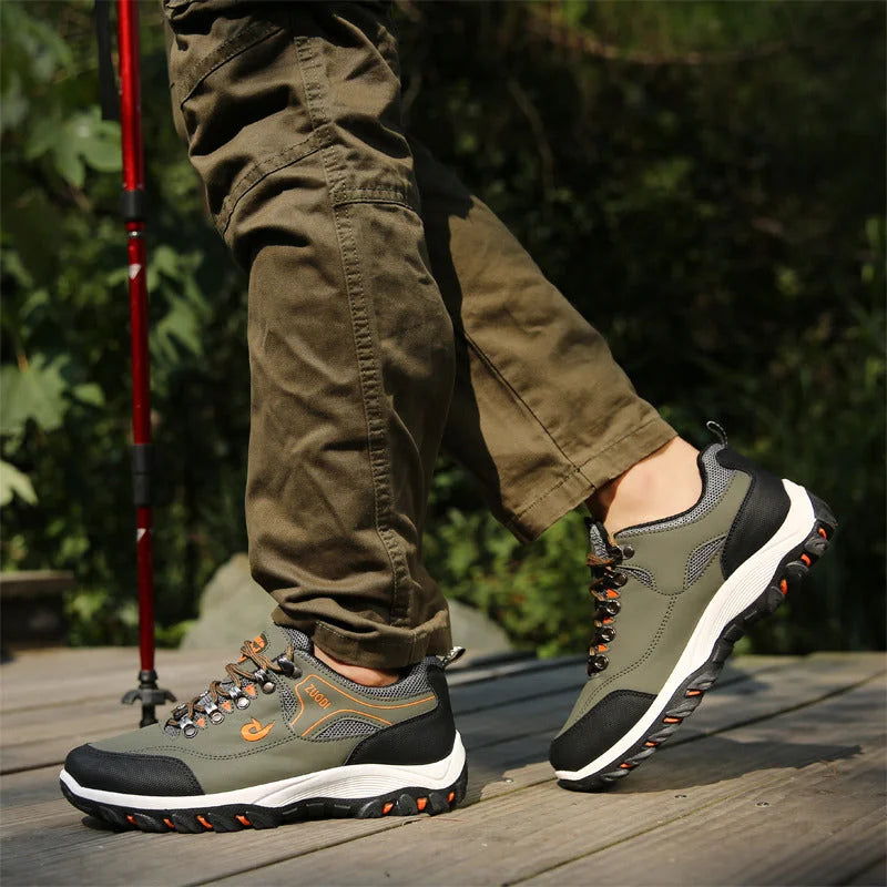 Breathable and Anti-Slip Hiking & Trekking Sneakers - For Women green1