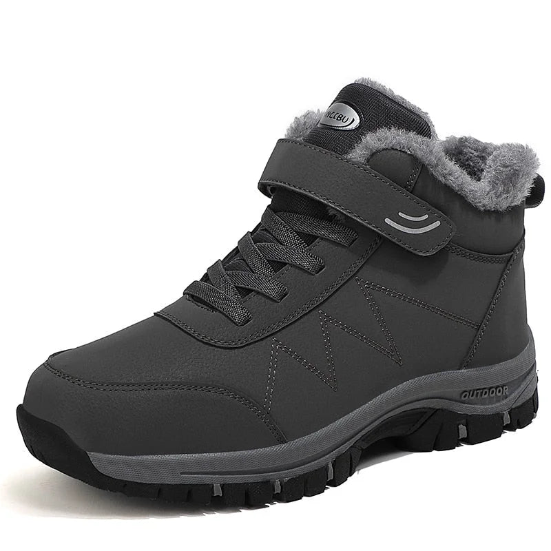 Comfortable & Anti-Slip Ankle Boots - Unisex grey