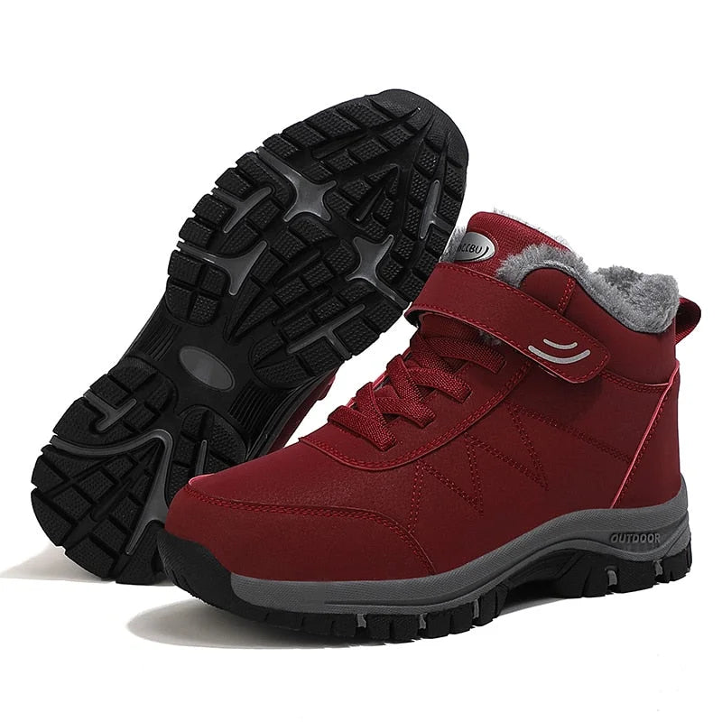 Comfortable & Anti-Slip Ankle Boots - Unisex red
