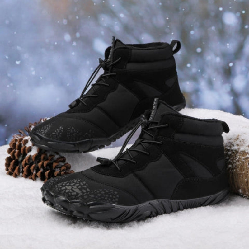 Comfortable & Anti-Slip Barefoot Winter Boots – Unisex black1
