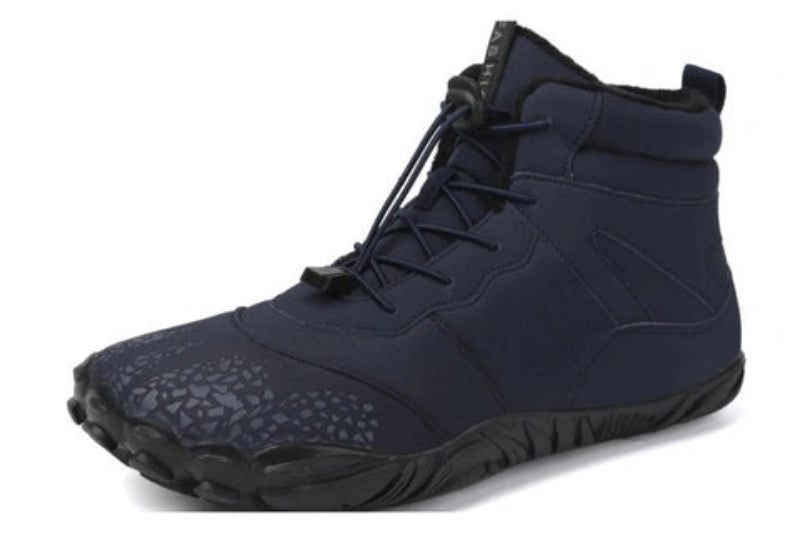 Comfortable & Anti-Slip Barefoot Winter Boots – Unisex blue
