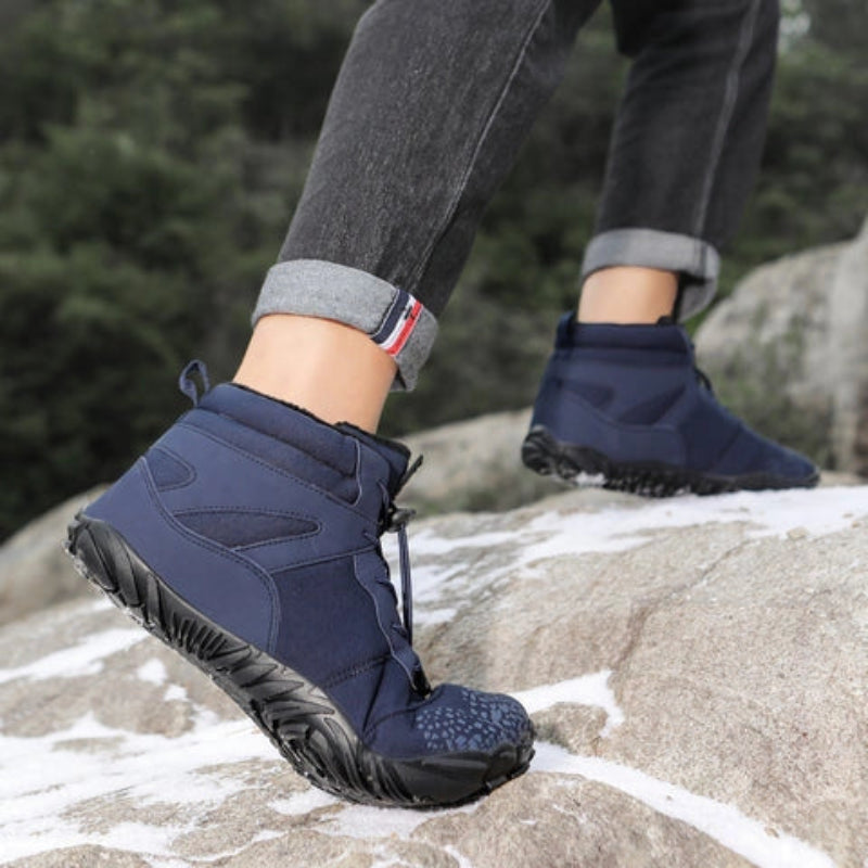 Comfortable & Anti-Slip Barefoot Winter Boots – Unisex blue2