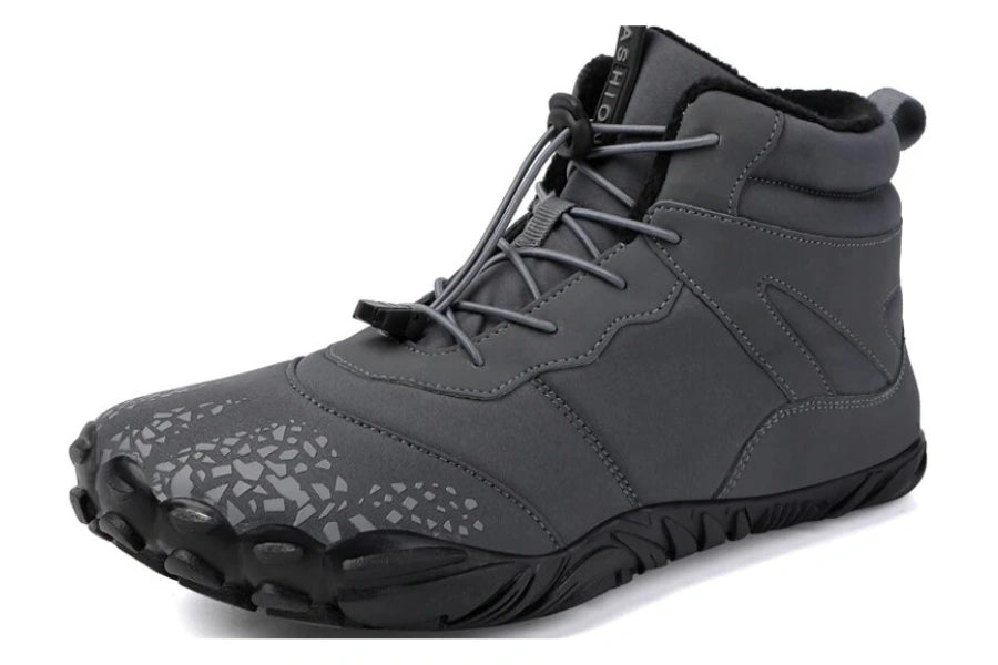 Comfortable & Anti-Slip Barefoot Winter Boots – Unisex grey