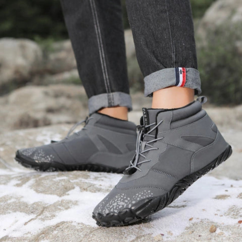 Comfortable & Anti-Slip Barefoot Winter Boots – Unisex grey1