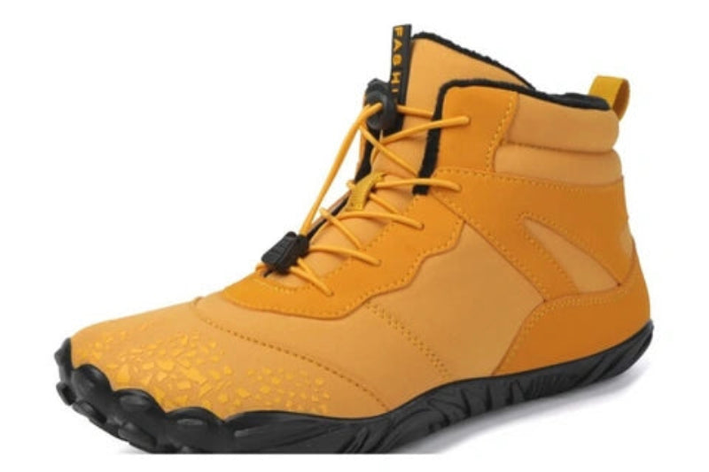 Comfortable & Anti-Slip Barefoot Winter Boots – Unisex yellow