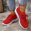 Comfortable & Breathable Sneakers - For Women red1