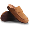 Comfortable & Breathable Suede Clogs brown1