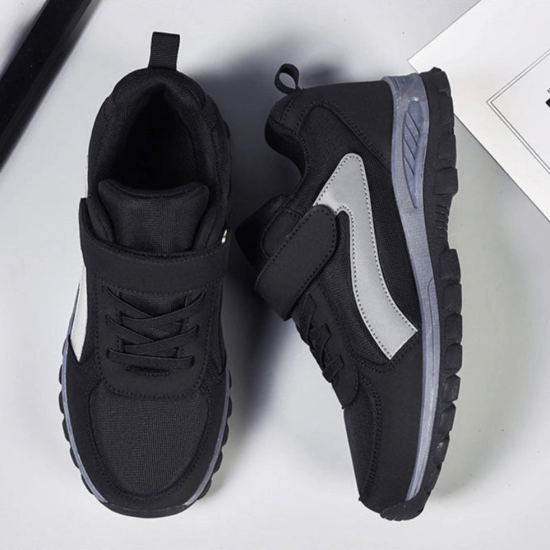 Comfortable & Breathable Velcro Sneakers black2