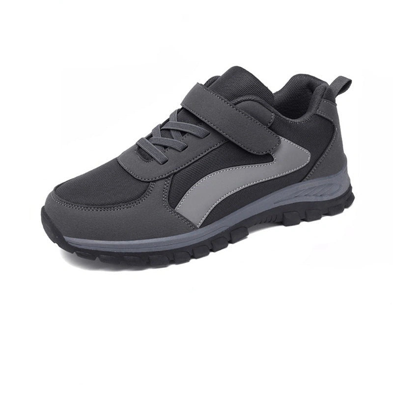 Comfortable & Breathable Velcro Sneakers grey1