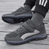 Comfortable & Breathable Velcro Sneakers grey